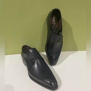 Emilio Franco shoes dressy charcoal leather calf Oxford